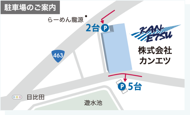 駐車場のご案内