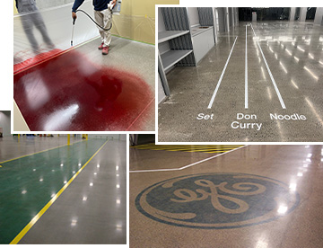 各種カラー剤着色散布工法