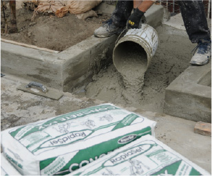 コンクリートミックス施工例