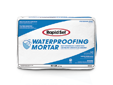 ウォータープルーフィングモルタルパッケージ
