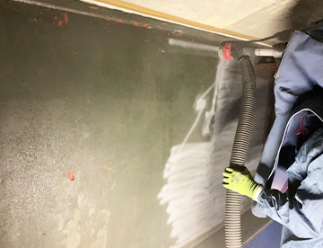 バキュームブラスト工法