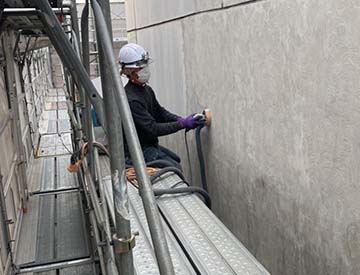 集塵サンダー工法